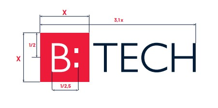 B:TECH logo manuál